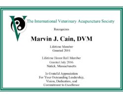 Marvin J. Cain, DVM