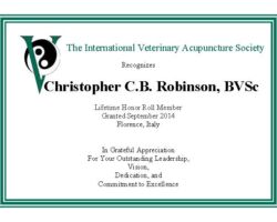 Christopher C.B. Robinson, BVSc