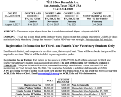 2027-2028 IVAS Course Registration